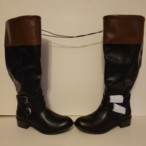 New Arizona Riding Boots Brown & Black 6 M